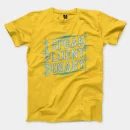 I Speak Fluent Binary Men/Unisex T-Shirt in Daisy Color