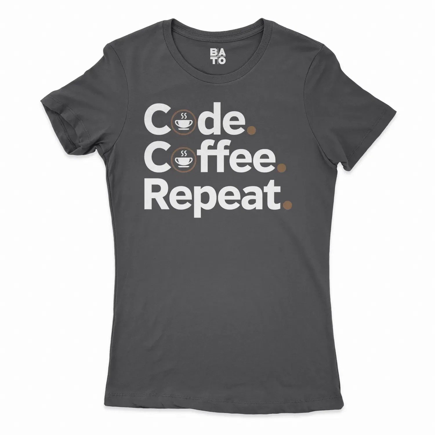 I Need A Coffee IV Drip Women's T-Shirt in Solid Black Color