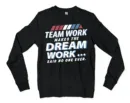 Teamwork Makes The Dream Work, Said No One Ever Men/Unisex Long Sleeve T-Shirt in Black Color