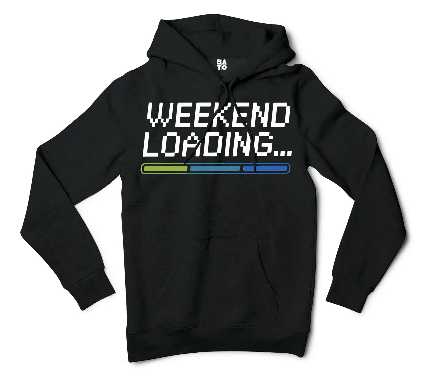 Weekend Loading Men/Unisex Hoodie in Black Color